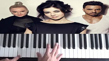 Clean Bandit ft. Marina and the Diamonds & Luis Fonsi - Baby - Piano Tutorial