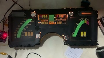 Corvette Digital Cluster 1985 driven by Arduino