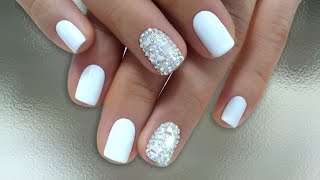 Дизайн ногтей гель-лак shellac - Дизайн стразами (видео уроки дизайна ногтей) Дизайн ногтей гель-лак shellac - Дизайн стразами (видео уроки дизайна ногтей)