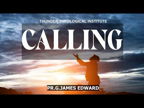அழைப்பின் வழிமுறை அல்லது ஊடகம் | CALLING | CLASS 4 | PR.G.JAMES EDWARD