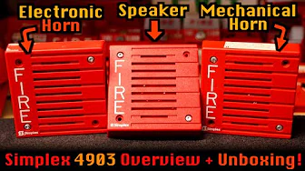 These 3 Fire Alarms All Look the Same… But They're Not! | Simplex 4903s + Unboxing!