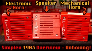 These 3 Fire Alarms All Look the Same… But They're Not! | Simplex 4903s + Unboxing!