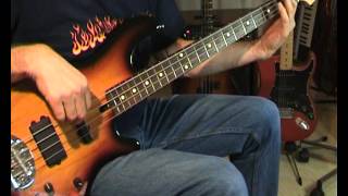 Video thumbnail of "Bon Jovi - Bed Of Roses - Bass Cover"