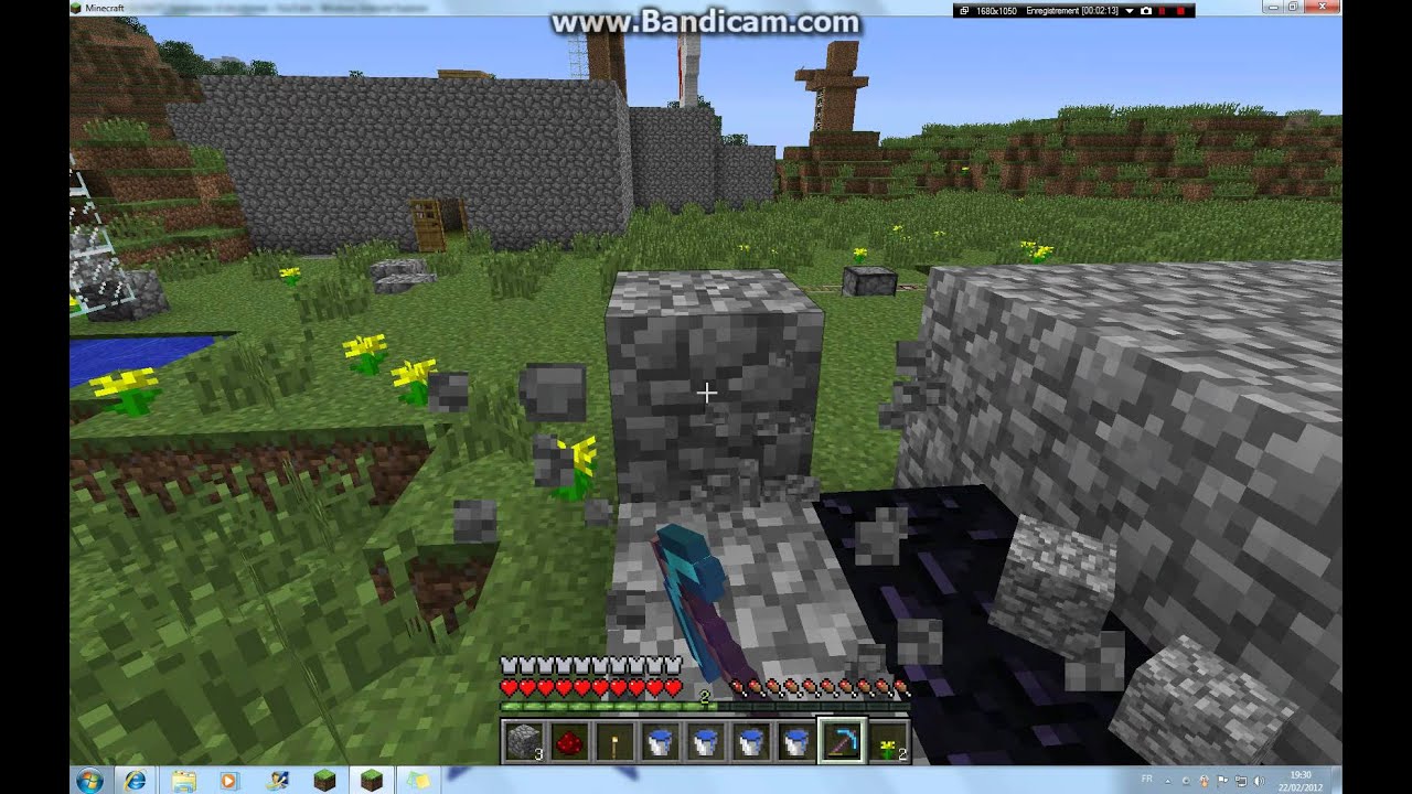 Comment Faire Un Generateur A Obsidienne Minecraft