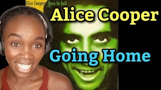 African Girl First Time Hearing Alice Cooper - Going Home (REACTIONS)