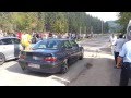 Peugeot 406 1.9 TD vs BMW 530 D - Covasna 200m 2013 semifi S7 1