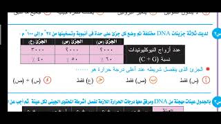 5- إجابات الهندسة الوراثية (تعليق على الرسم) كتاب الفائز / محمد الرفاعى ذكى