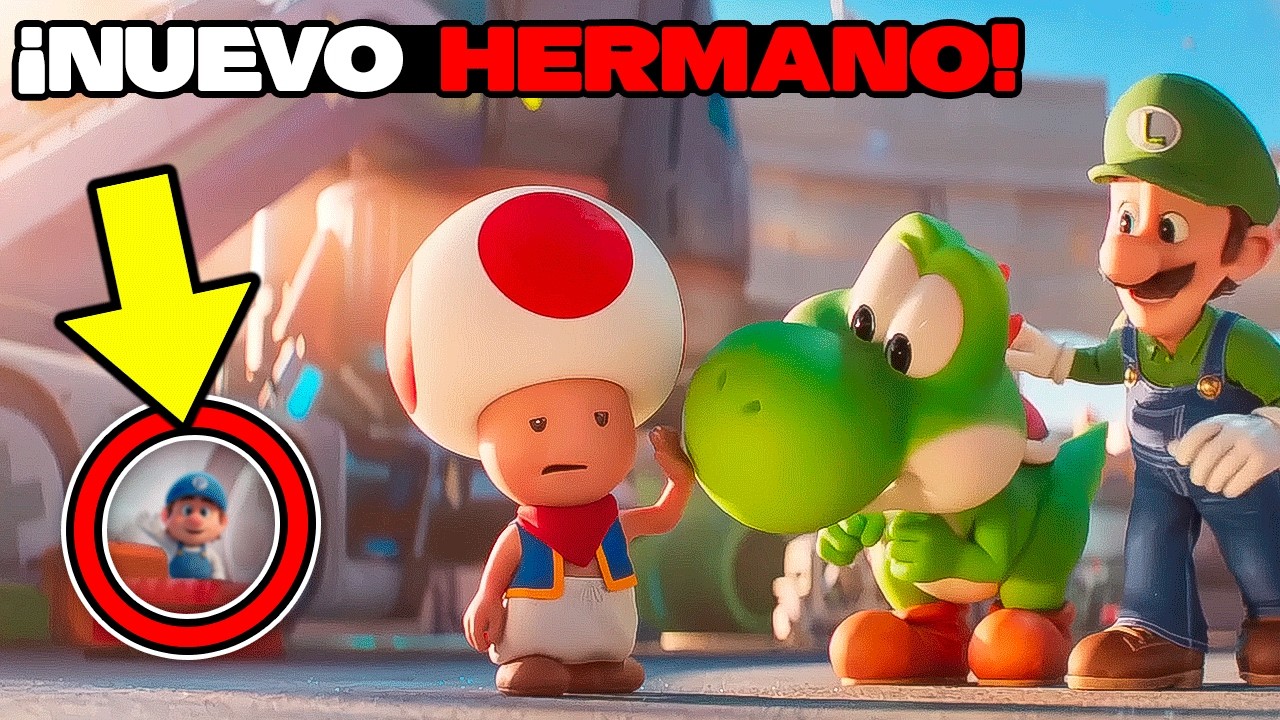 TODO Sobre el MISTERIO del 3º Hermano de Mario y Luigi! (SUPER Mario GALAXY La Película)