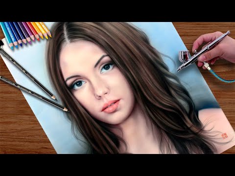 Video: Ako Nakresliť Airbrush