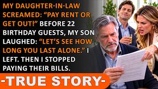 My Son Humiliated Me: “Let’s See How Long You Last Alone”—Then I Quit Paying Their Bills