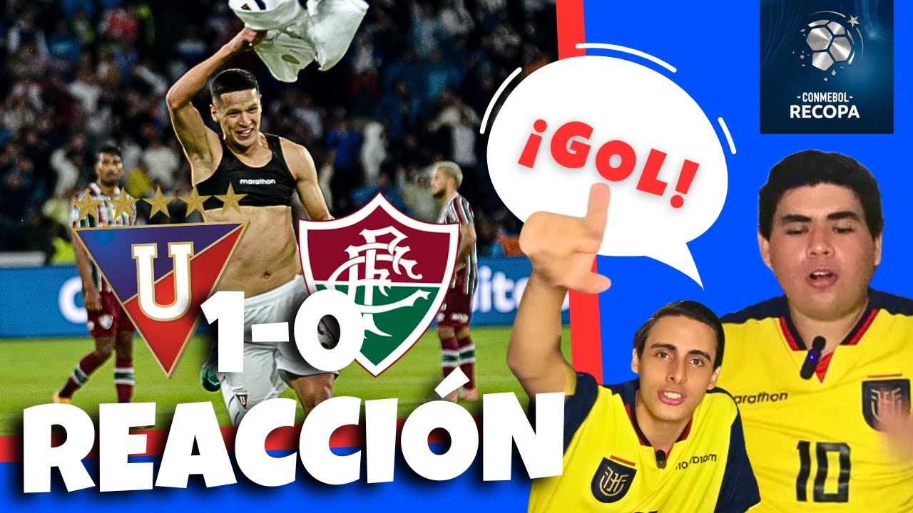FLUMINENSE VS LIGA DE QUITO | REACT REAÇÕES REACCIÓN RECOPA SUDAMERICANA | RESUMEN FLU LDU 2024 HOY