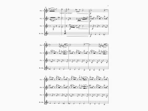 Ghostbusters (Ray Parker Jr. cover) - clarinet quartet