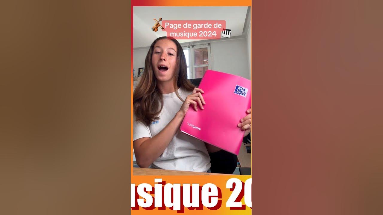 Page De Garde De Musique Dessin Page de garde de musique 2024-2025 - YouTube