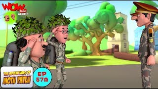Skenario Paman Tentara- Motu Patlu dalam Bahasa - Animasi 3D Kartun
