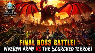 The FINAL BOSS Falls! | Wyvern Army vs Manticore | ARK Scorched Earth - Part 10