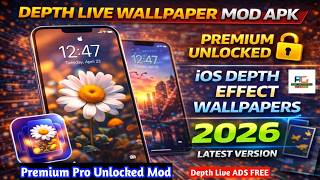 Depth Live Wallpaper MOD APK 🔥 iOS Depth Effect Wallpapers | Premium Unlocked (2026) Technical ATG screenshot 2