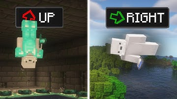 Beating Minecraft but it Rotates Every Minute