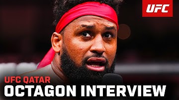 Waldo Cortes-Acosta Octagon Interview | UFC Qatar