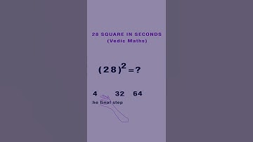 28 Square trick II  #maths #shorts #squaretrick