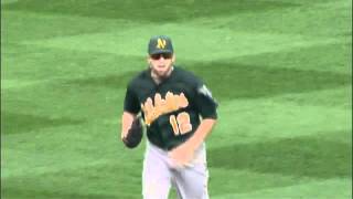 2011/08/25 DeJesus' diving catch