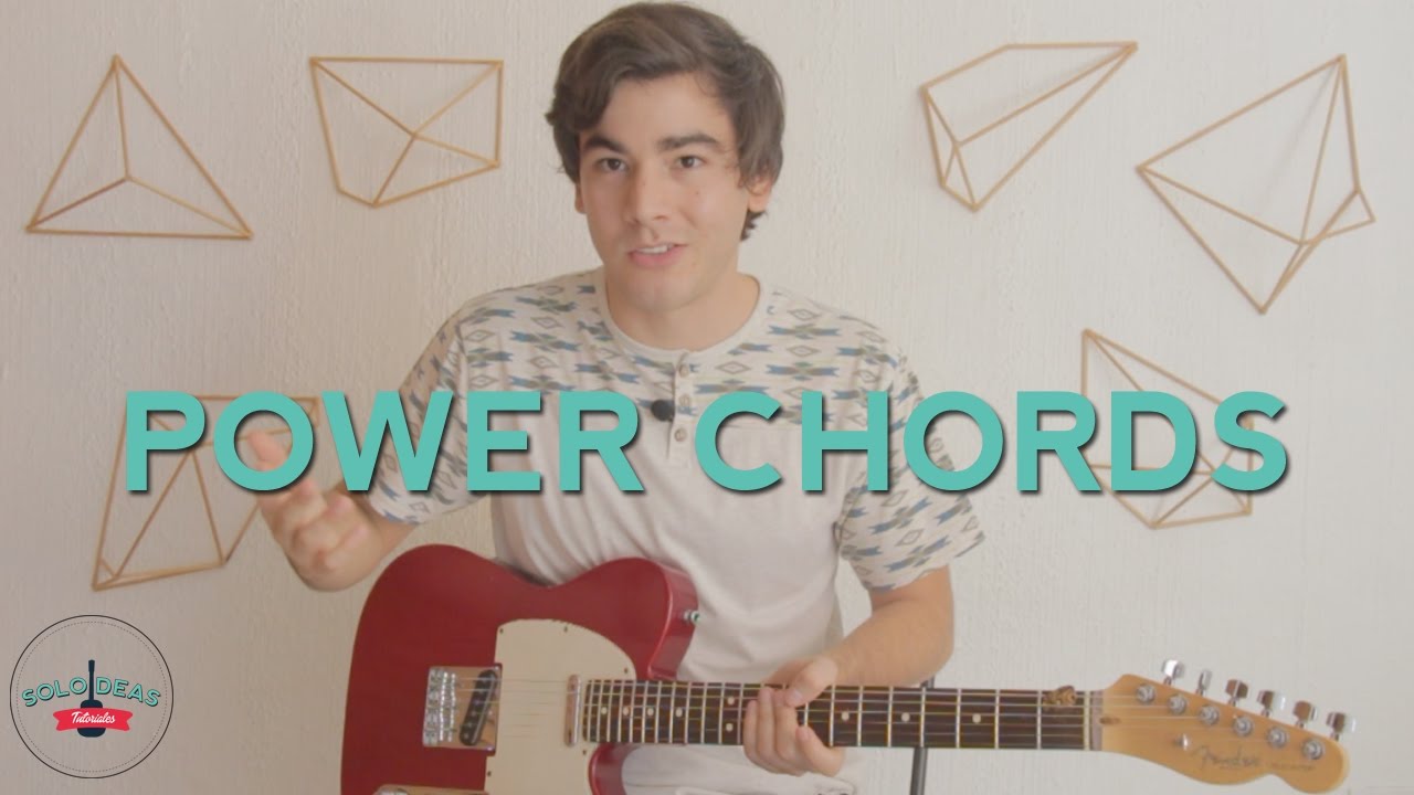 POWER CHORDS (ACORDES DE QUINTAS) EN GUITARRA ELECTRICA + LICK - YouTube