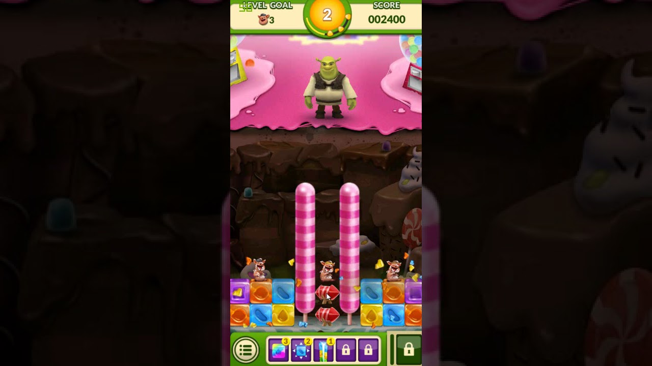 Shrek Sugar Fever level 86 no boosters 😈