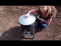 Новый казан и первое блюдо на нем
