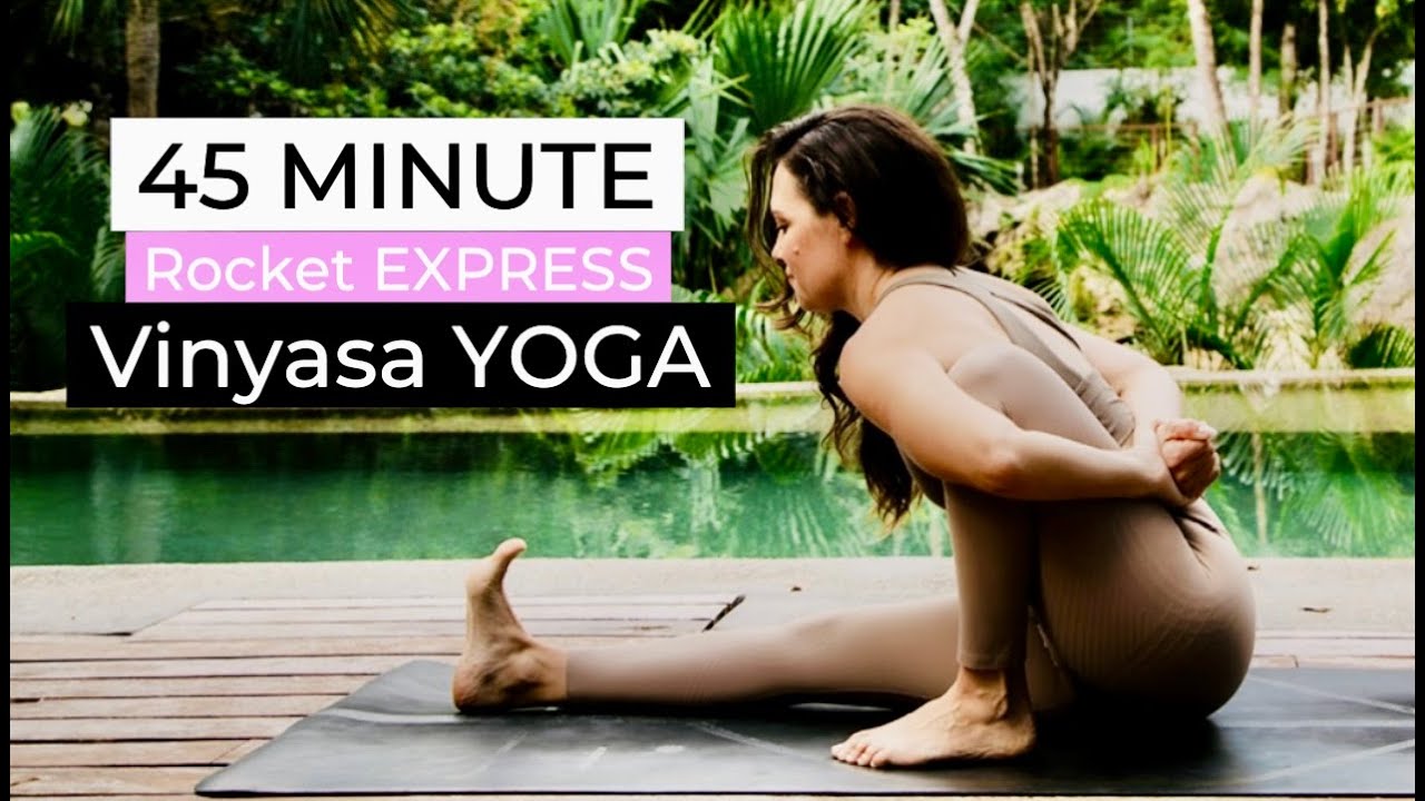 45 Min | Rocket 🚀 YOGA Inspired | Intermediate Level - Rocket Express