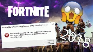 fortnite entry point not found jak naprawic nowy blad error fix 2018 pl - fortnite error 0 fix