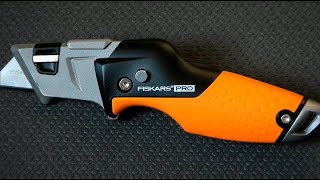 Fiskars PRO Folding Utility Knife item 7700301001