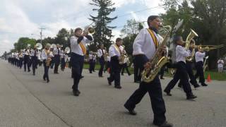 KHS Band 2016 Homecoming parade 1