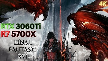 FINAL FANTASY XVI PC - DLSS FRAME GENERATION MOD GHOSTING ISSUE - 4K 3060Ti (DEMO)