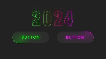 2024 Modern Buttons using CSS & Vanilla Javascript
