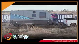 Design RV CRX The Toughest Caravans are Built on an ARV Chassis