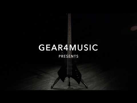 harlem-x-bass-guitar,-black-|-gear4music-demo