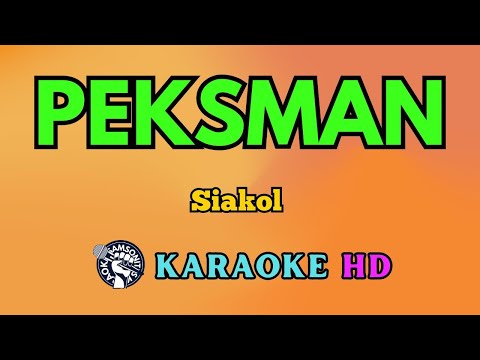 Video thumbnail for Peksman KARAOKE by Siakol 4K HD @samsonites