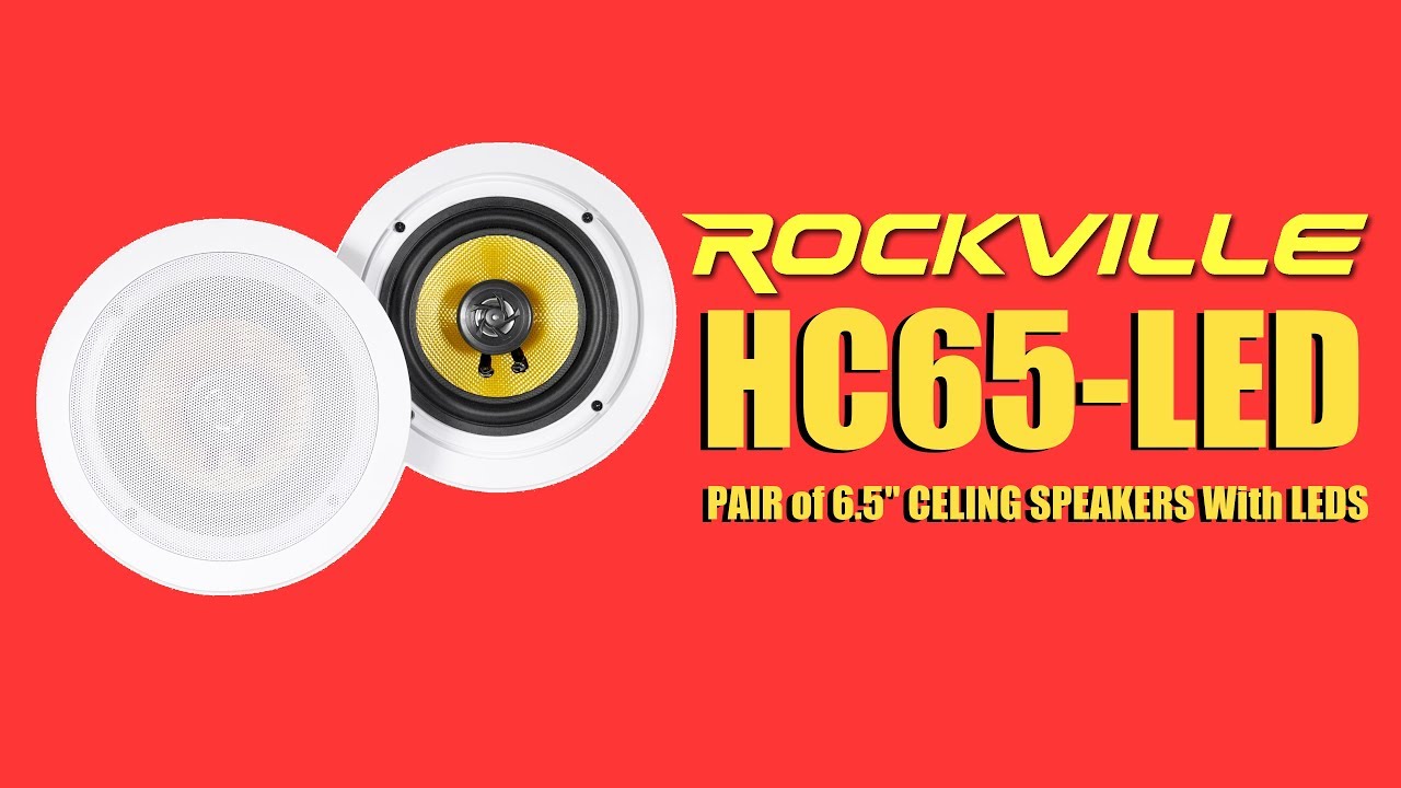 rockville ceiling speakers
