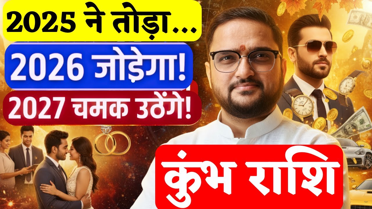 कुंभ राशि 2026-2027 | Kumbh Rashi Yearly Horoscope 2026-2027 | Aquarius Horoscope | Acharya Mukti