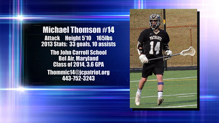 Michael Thomson Lacrosse Highlight Film Recruiting...