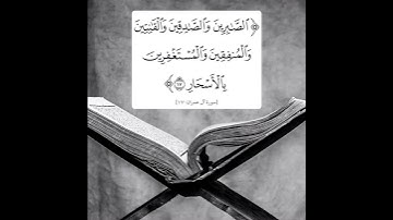 سورة آل عمران الآية ( 17 )