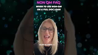 NON-QM FAQ: NON-QM FAQ: Full Doc NON-QM LOANS  #wholesalebroker #nonqm