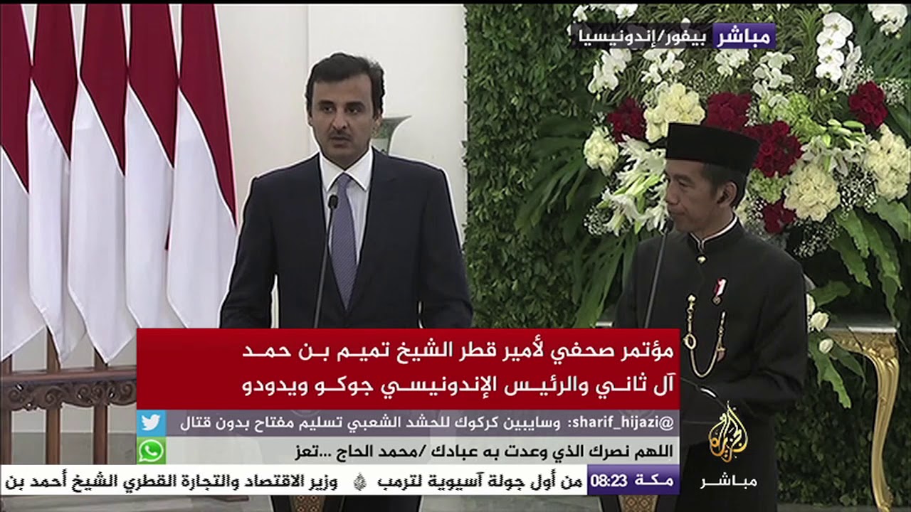 أمير دولة قطر: قطر دائما مستعدة للحوار لأنه لا يوجد رابح في الأزمة الخليجية