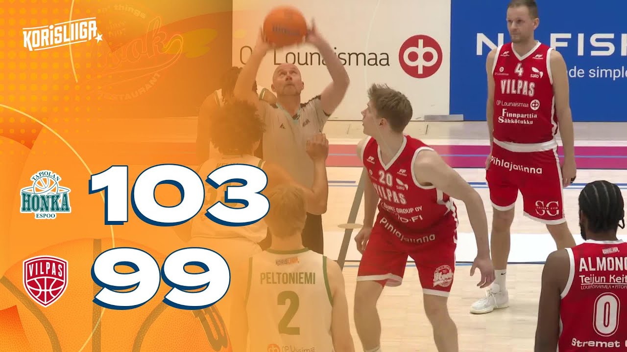 Salon Vilpas vs. Tapiolan Honka - Game Highlights