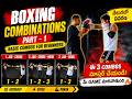 3 Basic Boxing Combos You MUST Know 💥 #boxing #boxingtraining #martialarts #telugu #trending