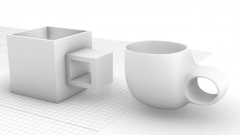 How to model a coffee mug with Gumball + Open Sub Division in Rhino 6