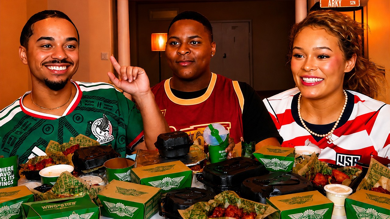 WingStop Q&A Mukbang With Yonna & Wardrobe!