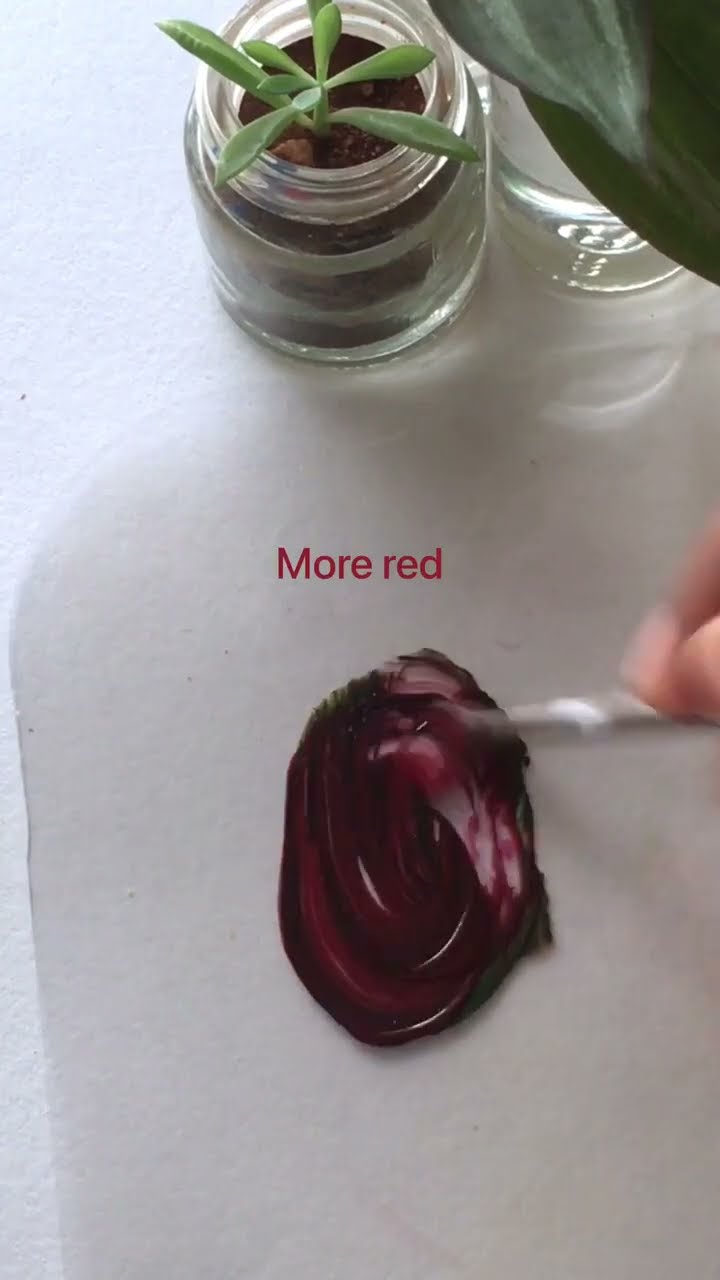How To Make Maroon Paint Mixing Color Mixing Tutorial Shorts Oar2