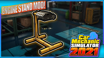 This MOD is a TIMESAVER! + New Build! -  Engine Stand Mod- CMS21 EP 5
