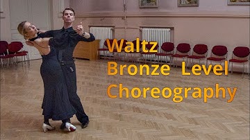 Waltz Bronze Level Choreography | Hesitation Change, Weave in Waltz time