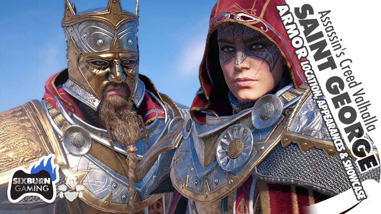 Assassin's Creed Valhalla How to Get SAINT ARMOR Locations ALL